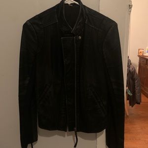 Free People Faux Suede Moro Jacket